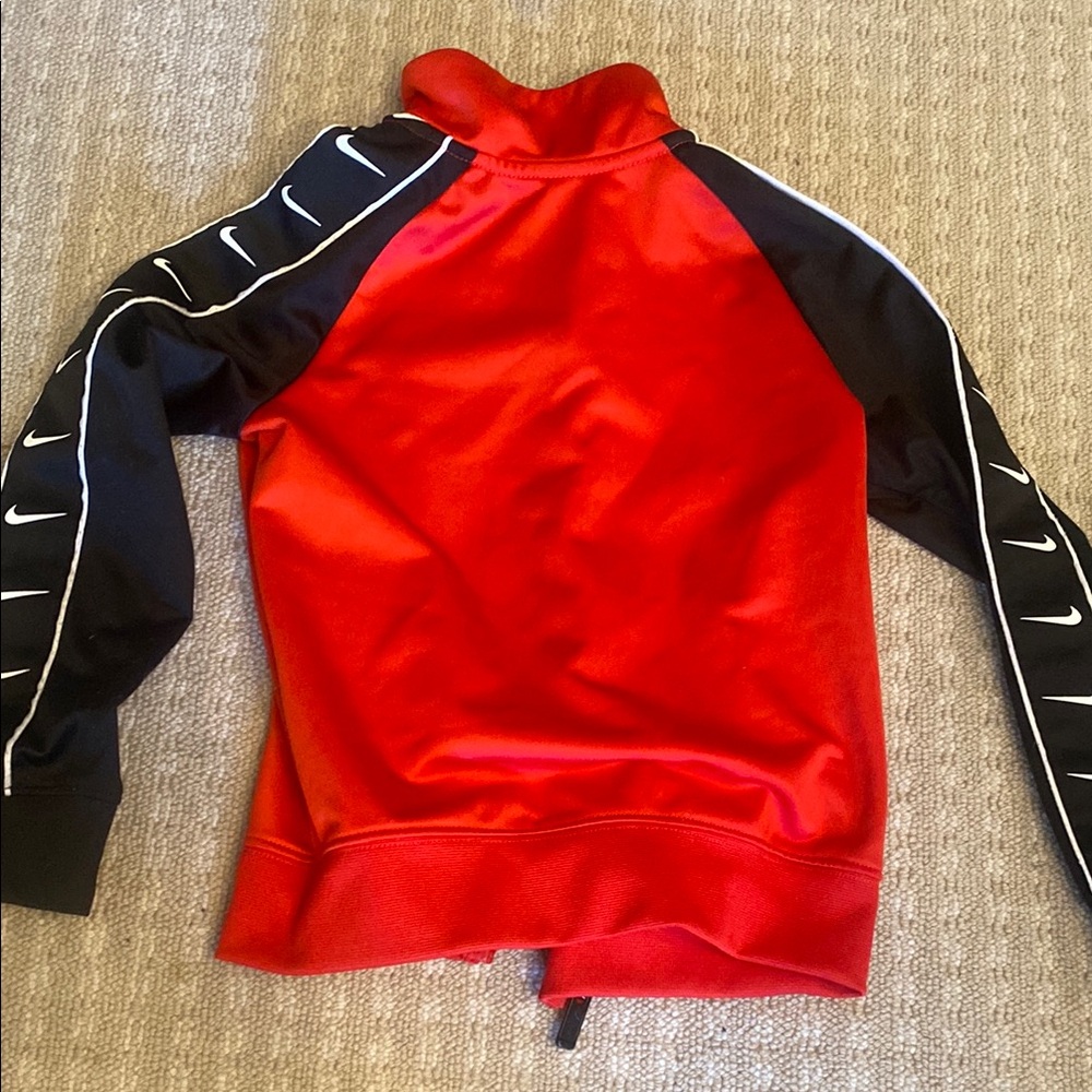 Nike Red and Black Track Jacket - Picture 3 of 3